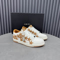 AMIRI Stars Court Low Sneaker – White/Tan