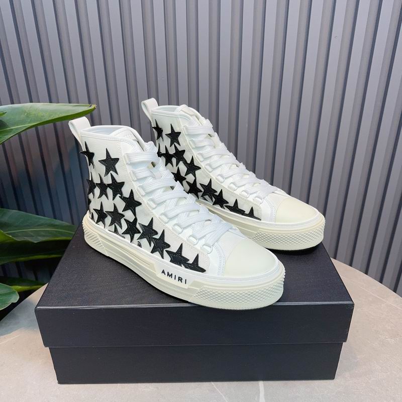 AMIRI MA Quad Court Hi Sneaker – Black Star