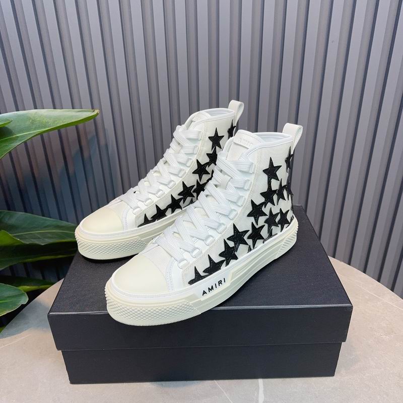 AMIRI MA Quad Court Hi Sneaker – Black Star