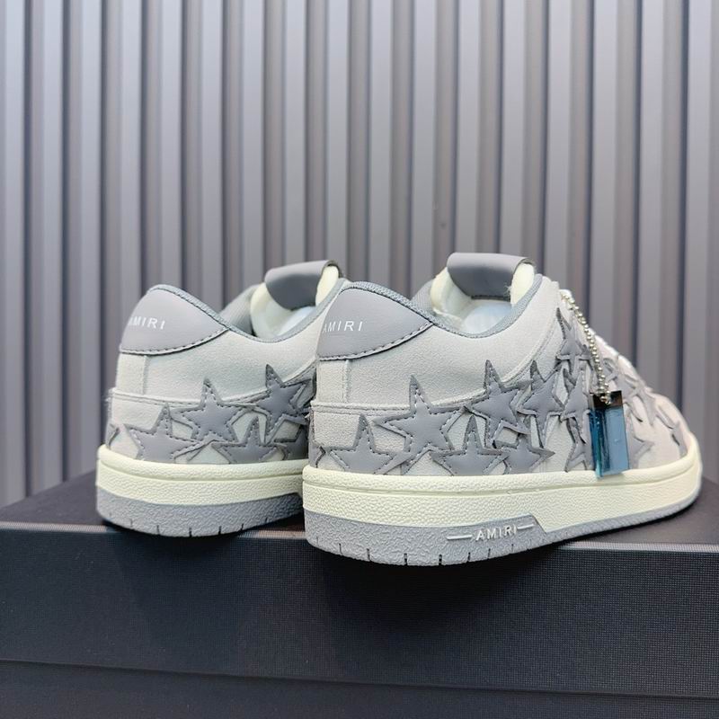 AMIRI Stars Court Low Sneaker – Grey/White