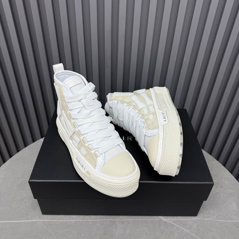 AMIRI MA Quad Court Hi Sneaker – Cream