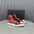 AMIRI MA Quad Court Hi Sneaker – Red Bandana