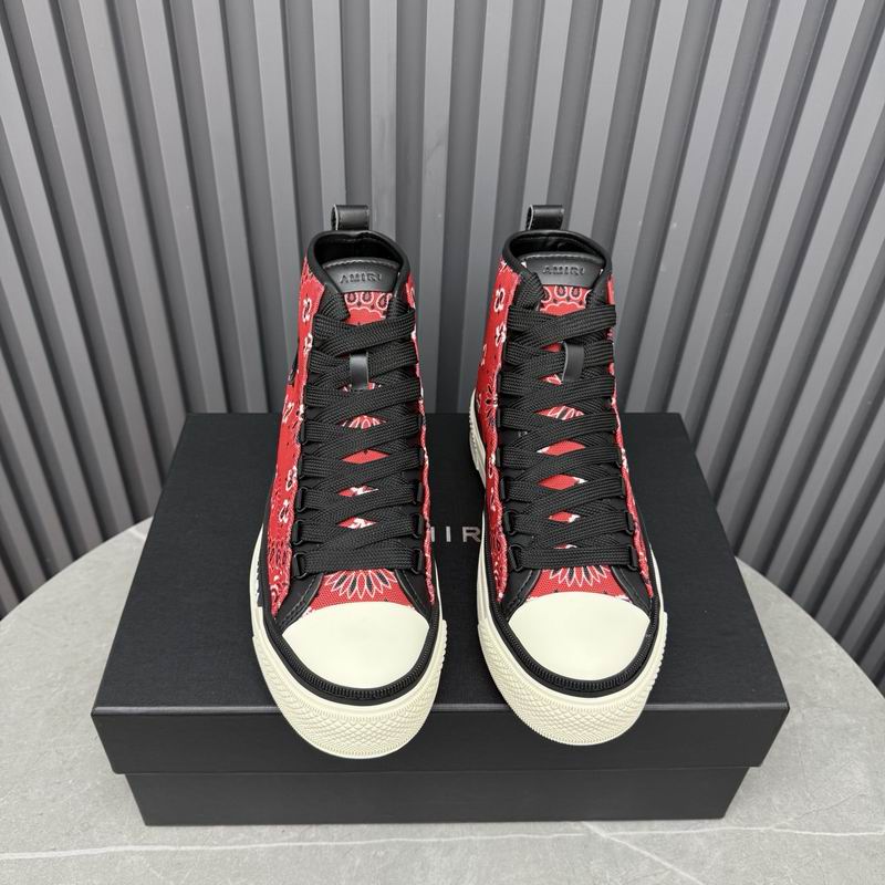 AMIRI MA Quad Court Hi Sneaker – Red Bandana