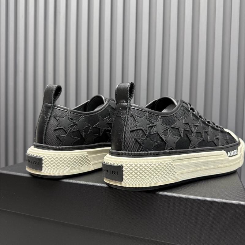 AMIRI Stars Court Low Sneaker – Black/White