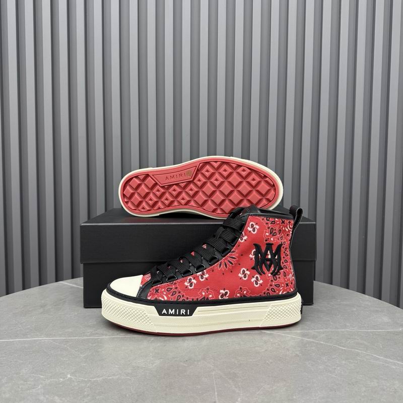 AMIRI MA Quad Court Hi Sneaker – Red Bandana
