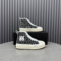 AMIRI MA Quad Court Hi Sneaker – Black Monogram