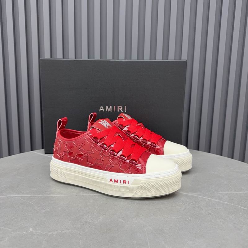 AMIRI Stars Court Low Sneaker – Red Patent