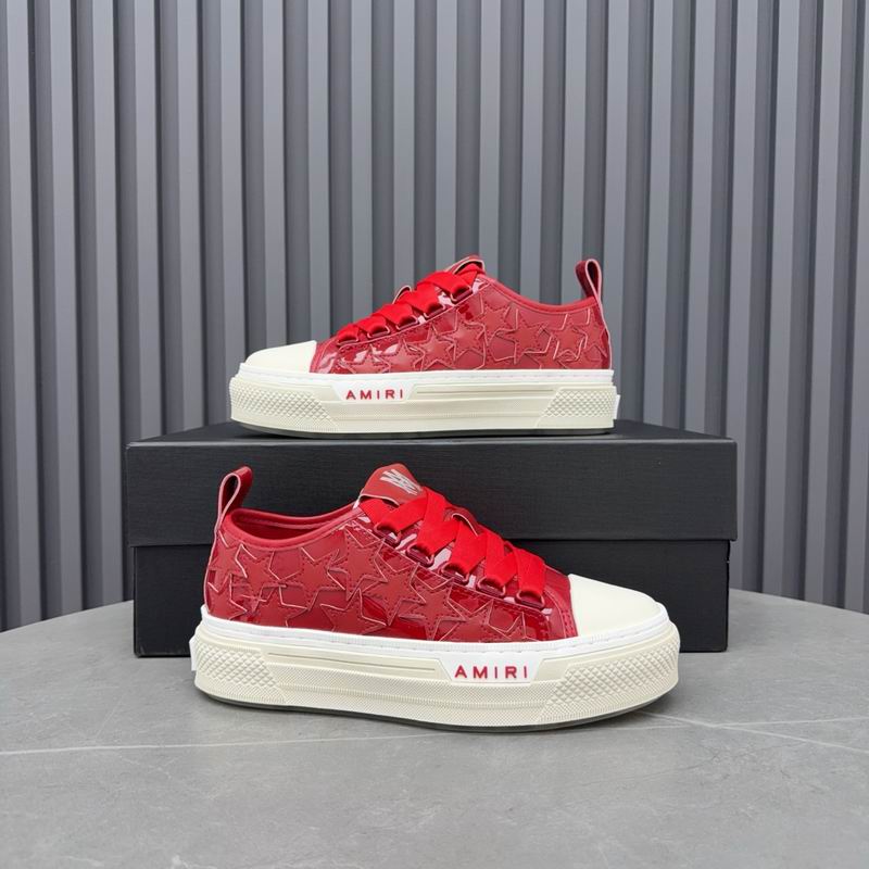 AMIRI Stars Court Low Sneaker – Red Patent