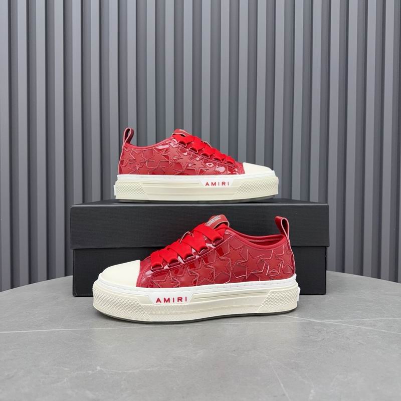 AMIRI Stars Court Low Sneaker – Red Patent