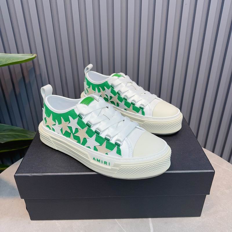 AMIRI Stars Court Low Sneaker – Green/White