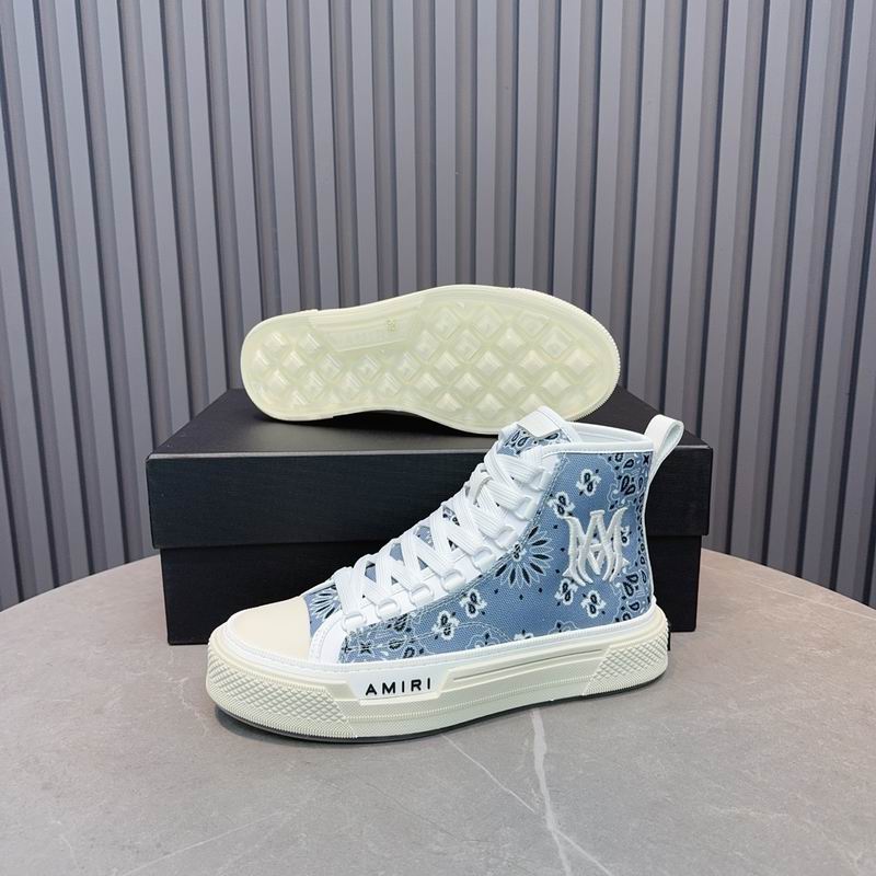 AMIRI MA Quad Court Hi Sneaker – Blue Bandana
