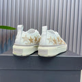 AMIRI Stars Court Low Sneaker – White/Gold