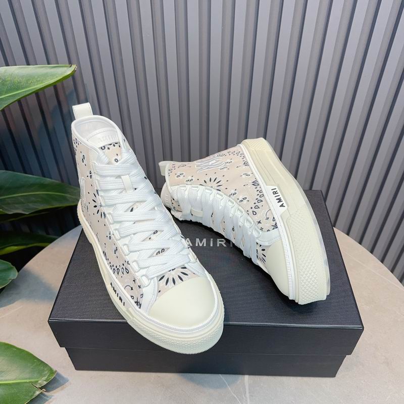 AMIRI MA Quad Court Hi Sneaker – White Bandana