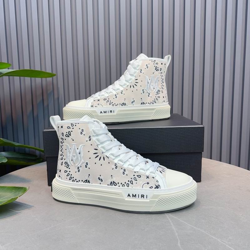 AMIRI MA Quad Court Hi Sneaker – White Bandana