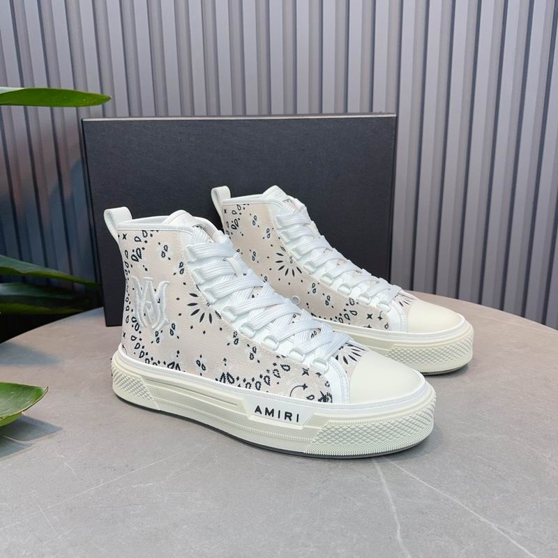 AMIRI MA Quad Court Hi Sneaker – White Bandana