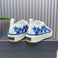 AMIRI Stars Court Low Sneaker – White/Royal Blue