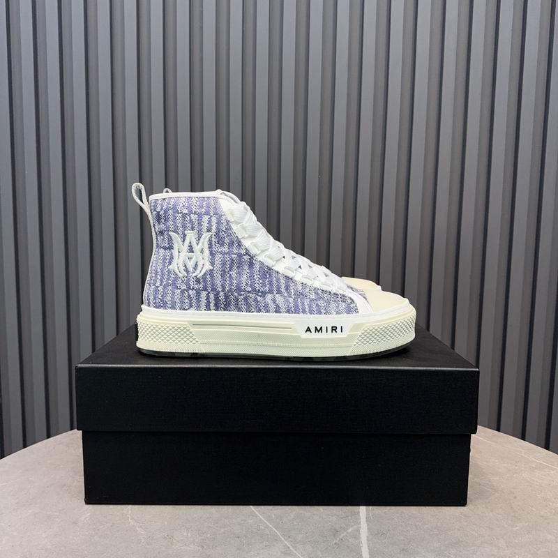 AMIRI MA Quad Court Hi Sneaker – Lavender Jacquard