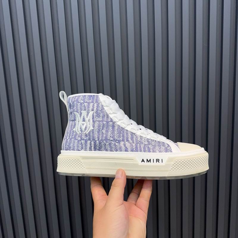 AMIRI MA Quad Court Hi Sneaker – Lavender Jacquard