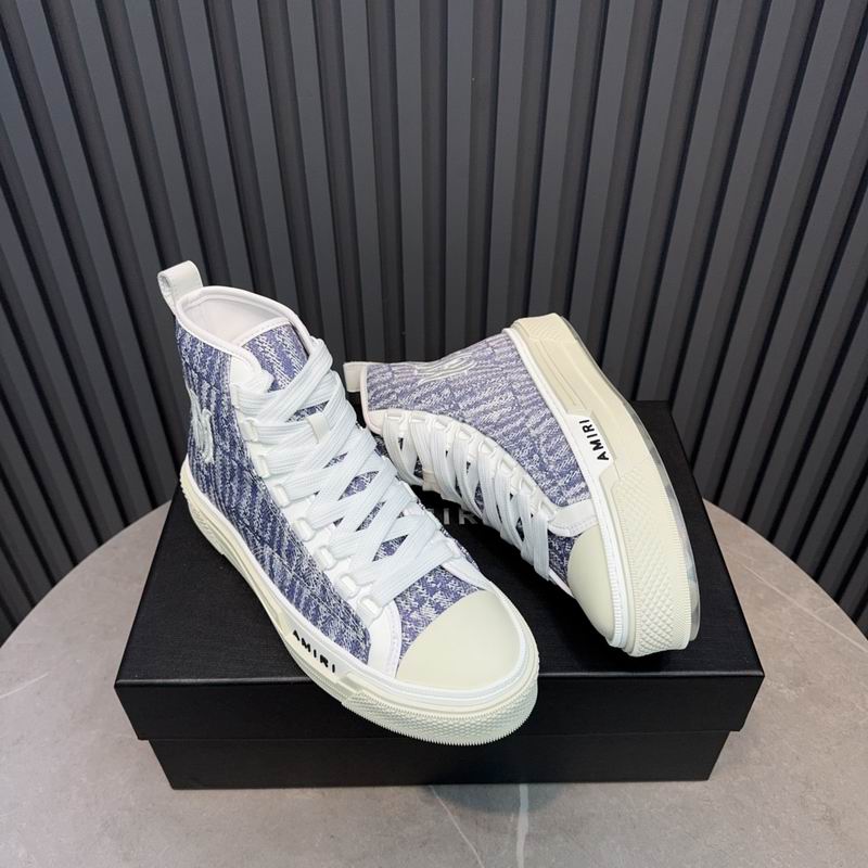 AMIRI MA Quad Court Hi Sneaker – Lavender Jacquard