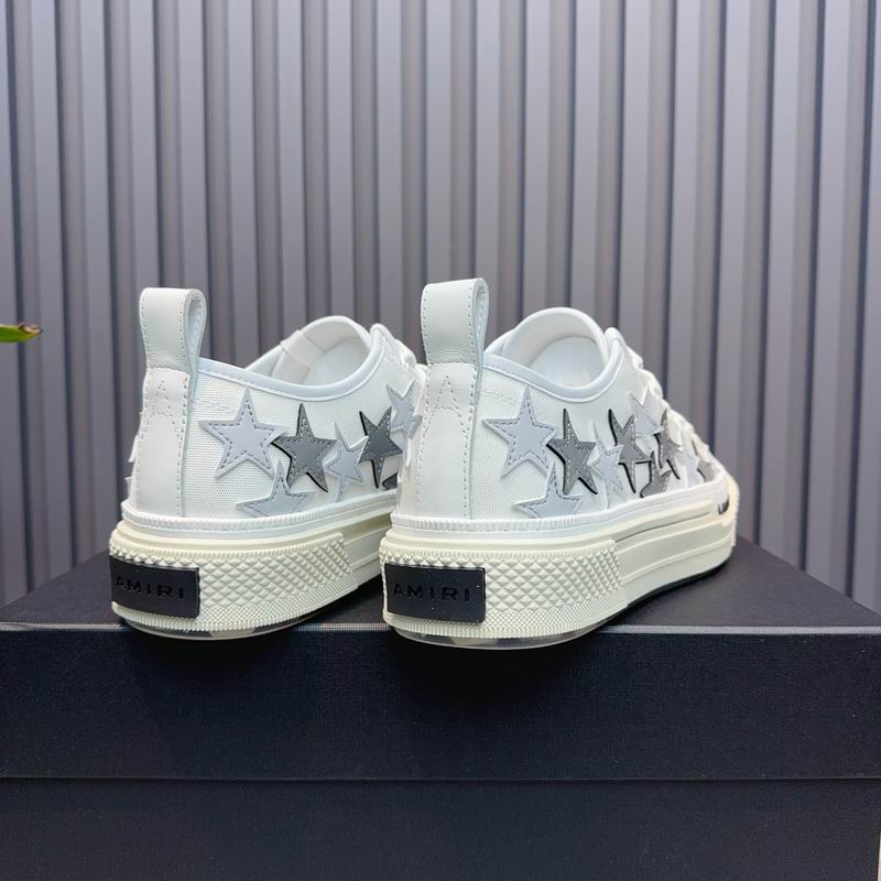AMIRI Stars Court Low Sneaker – White/Grey