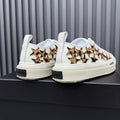 AMIRI Stars Court Low Sneaker – White/Gold
