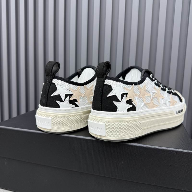 AMIRI Stars Court Low Sneaker – Black/White
