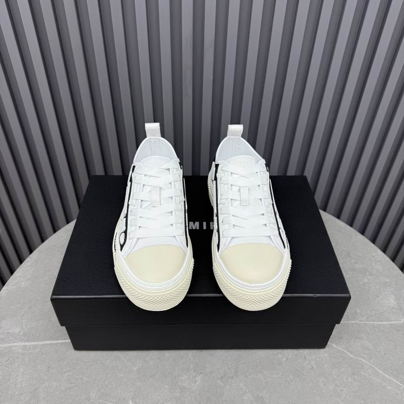 AMIRI Skeleton Court Low Sneaker – Black/White