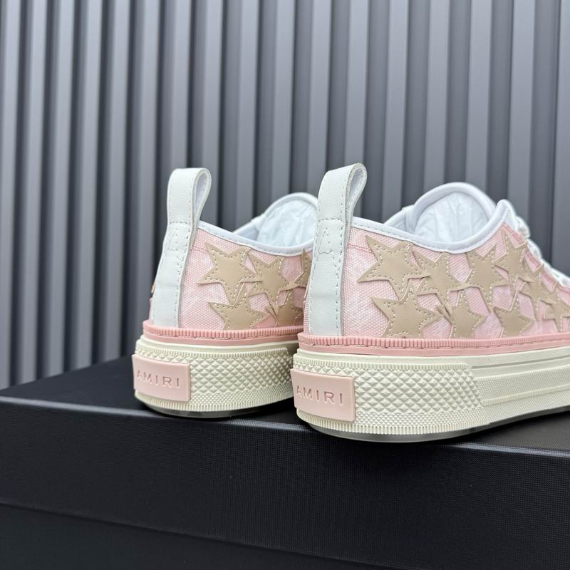 AMIRI Stars Court Low Sneaker – Pink / Beige