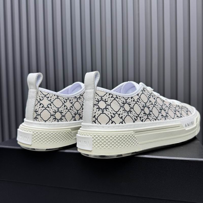 AMIRI Bandana Court Low Sneaker – White / Black