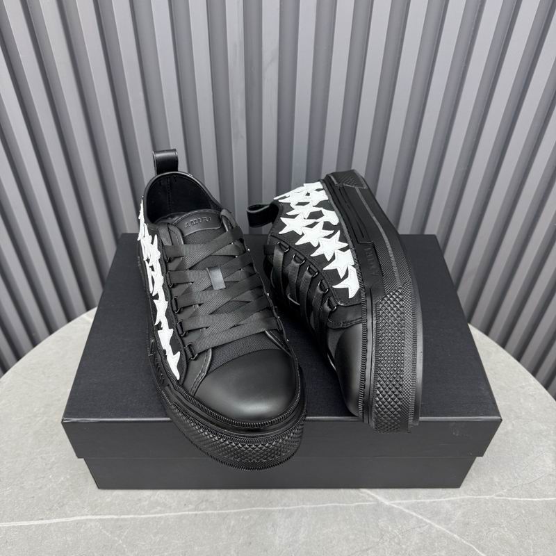 AMIRI Stars Court Low Sneaker – Black / White