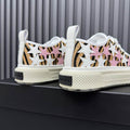 AMIRI Stars Court Low Sneaker – Tiger Print / Pink & White