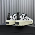 AMIRI Stars Court Low Sneaker – Black Glitter / White