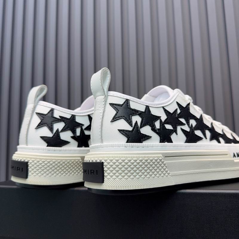 AMIRI Stars Court Low Sneaker – White / Black