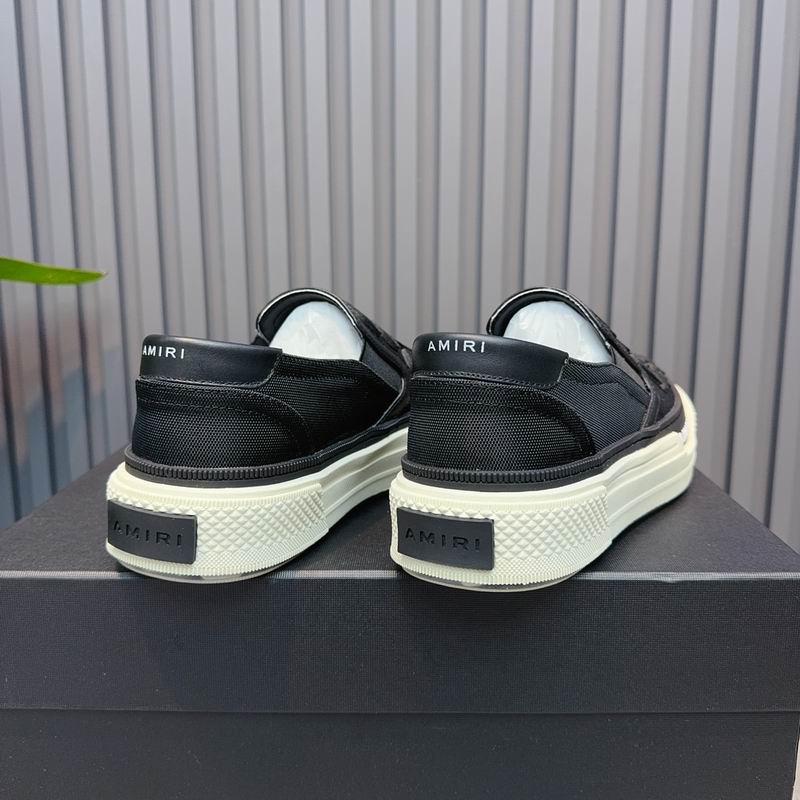 AMIRI Skeleton Slip-On Sneaker – Black / White