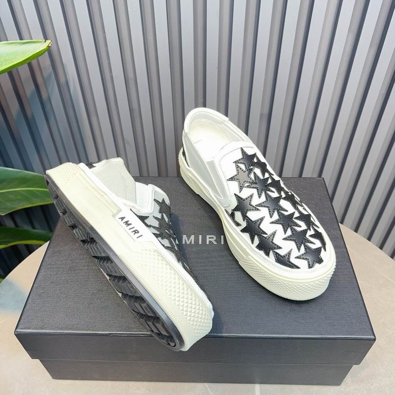 AMIRI Stars Slip-On Sneaker – White / Black