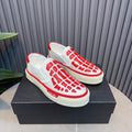 AMIRI Skeleton Slip-On Sneaker – White / Red