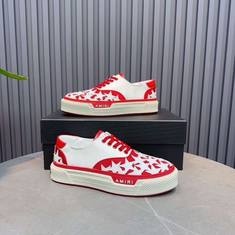 AMIRI Stars Court Low Sneaker – Red / White