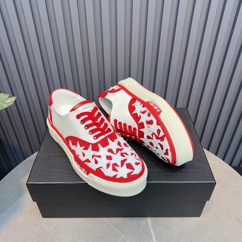 AMIRI Stars Court Low Sneaker – Red / White