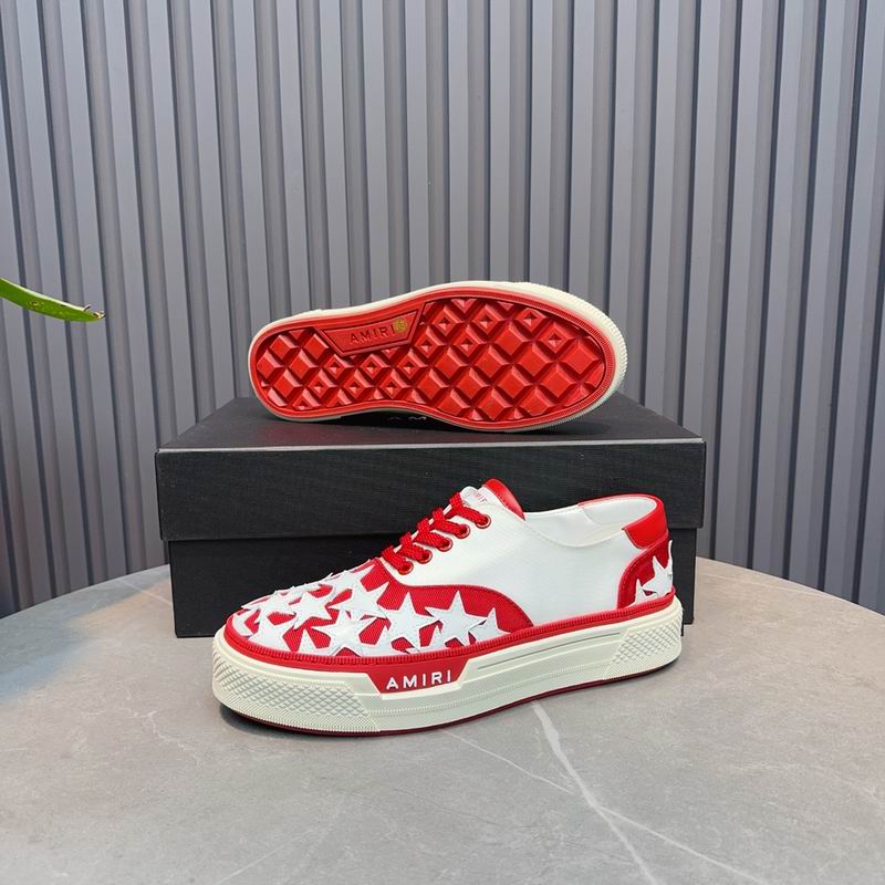 AMIRI Stars Court Low Sneaker – Red / White
