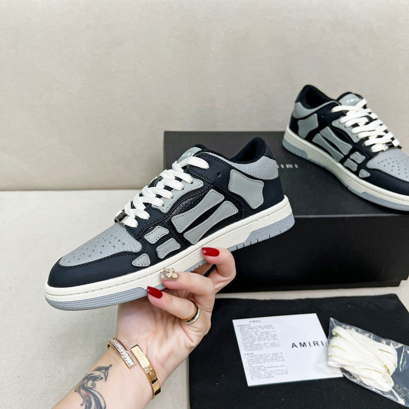 Amiri Skel-Top Low 'Black/Grey'