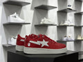 BAPE STA Low – Crimson Red / White