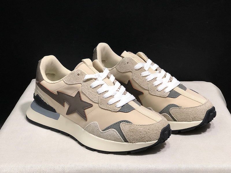 BAPE Road STA – Cream / Grey / Taupe