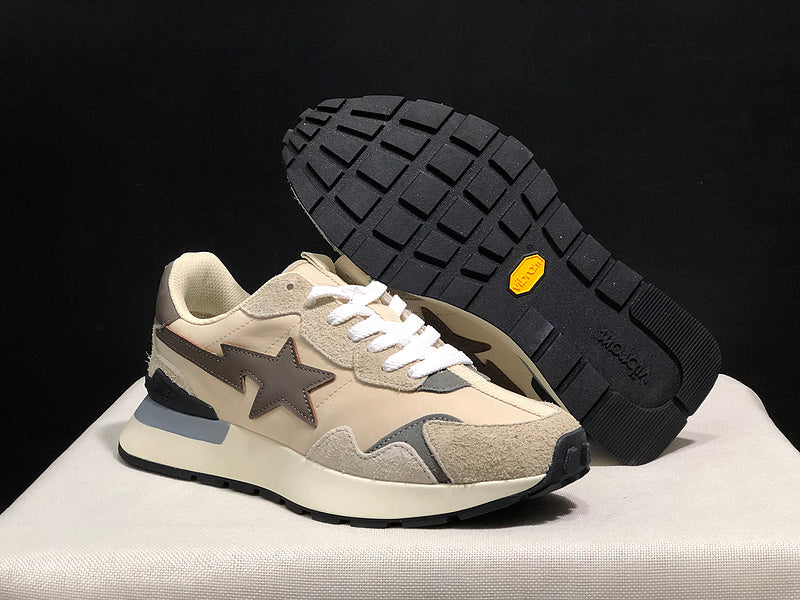 BAPE Road STA – Cream / Grey / Taupe