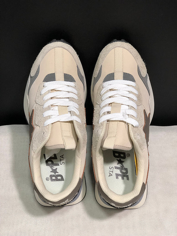 BAPE Road STA – Cream / Grey / Taupe