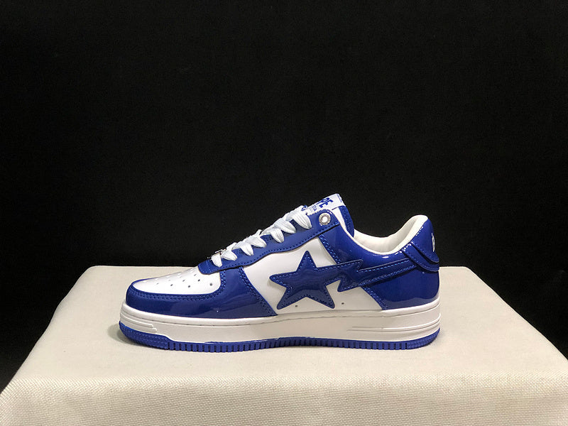 BAPE STA Low – Royal Blue / White