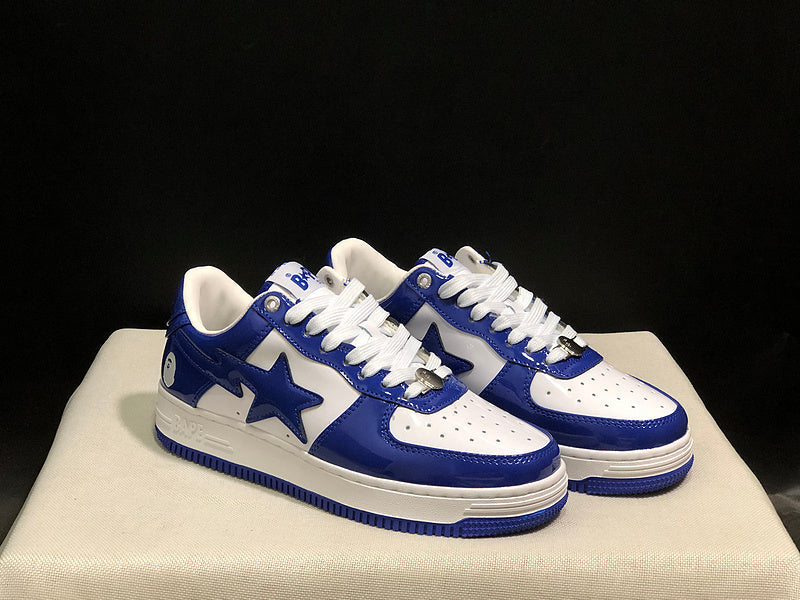 BAPE STA Low – Royal Blue / White