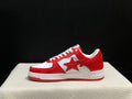 BAPE STA Low – Red / White