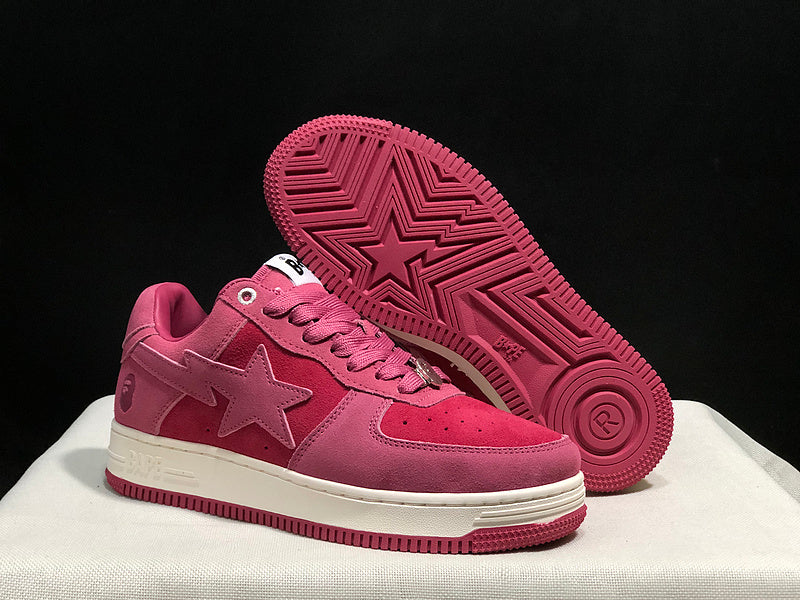 BAPE STA Low – Tonal Pink / Rose