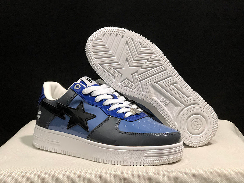 BAPE STA Low – Royal Blue / Slate Grey