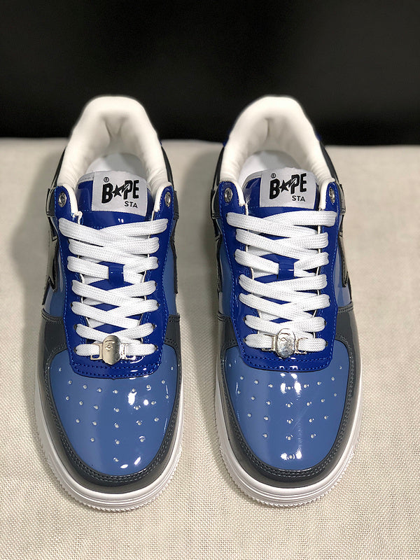 BAPE STA Low – Royal Blue / Slate Grey